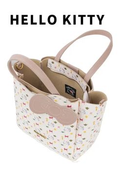 Hello Kitty Handbag,One Shoulder Hand - Held Oblique Cross Princess Bag High Quality Leather Bag .