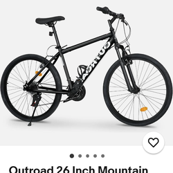 Outroad 26" mountain bike