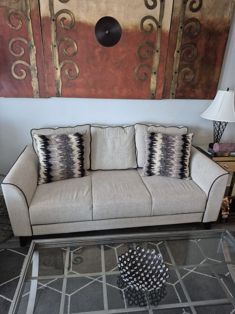Beige Sofa