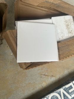 White 6x6 new tile