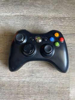 Black Xbox 360 Wireless Controller