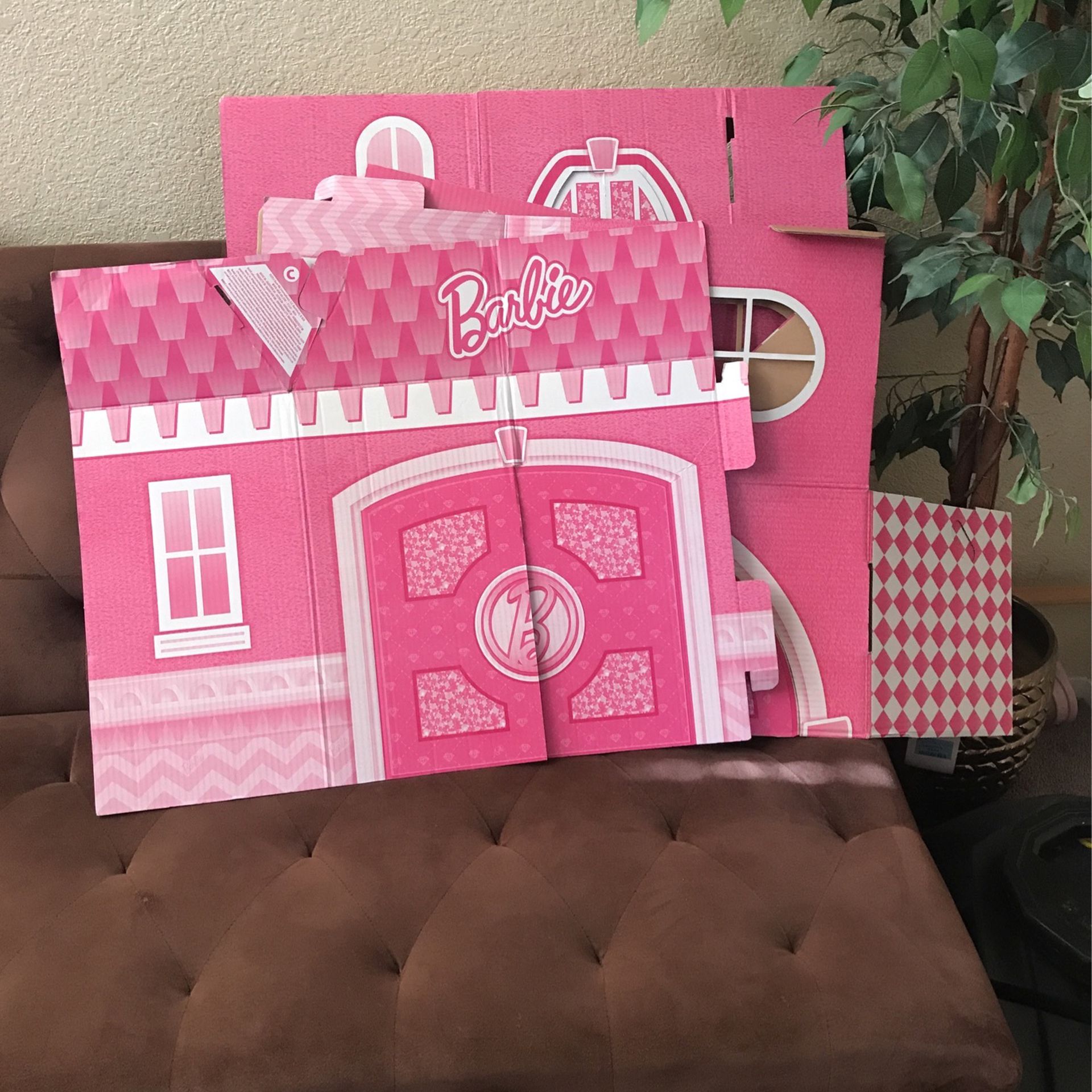 Free Barbie Cardboard House 