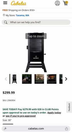 Masterbuilt electric smoker
