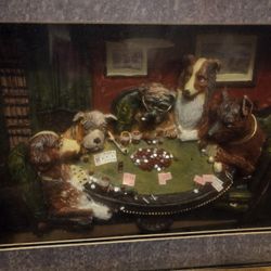 Dogs Playing Poker 