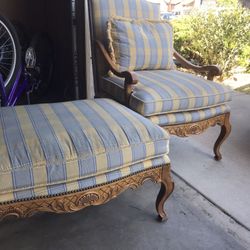 Chair And Ottoman 