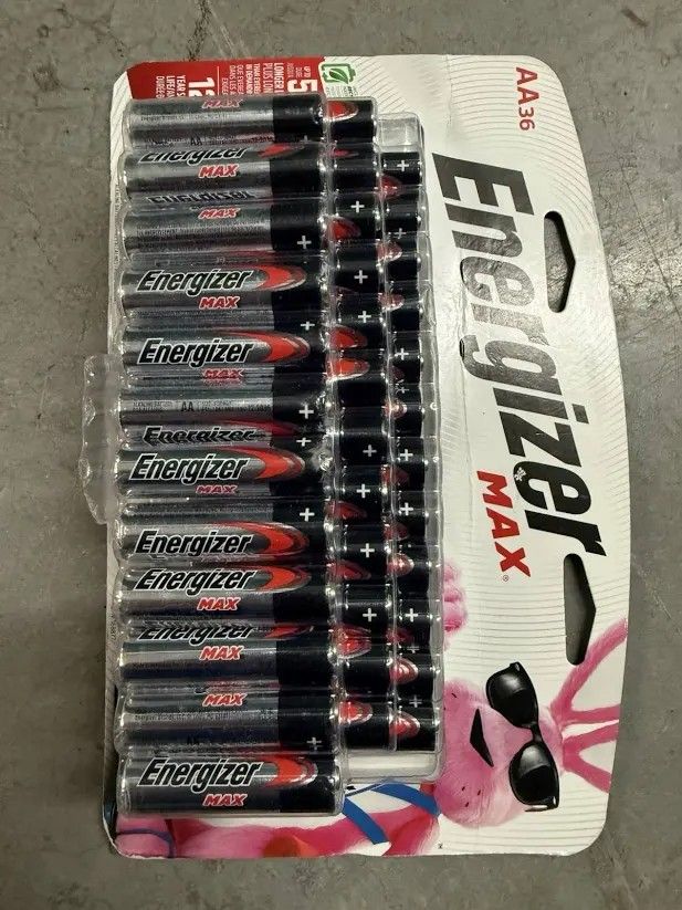 AA Batteries 36pack Energizer