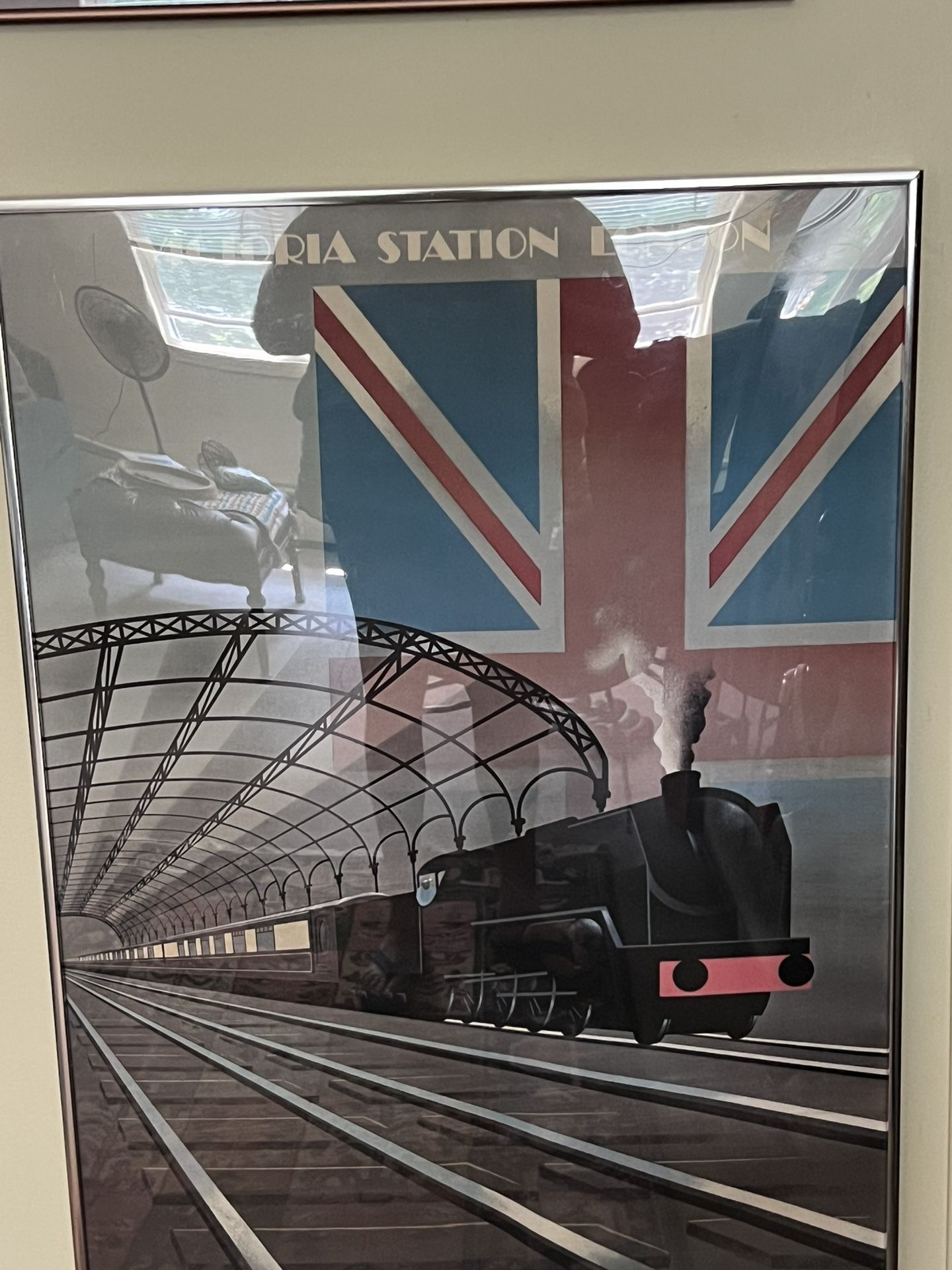 Vintage Train Print
