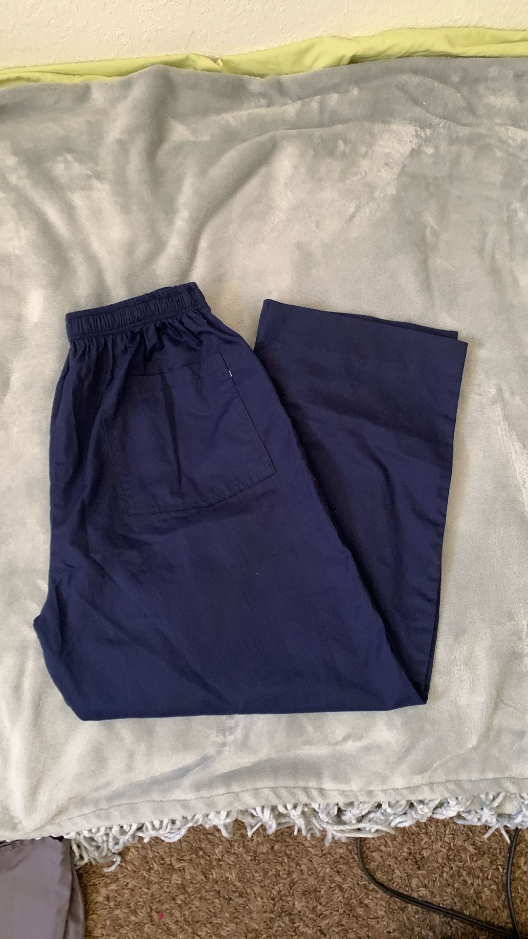 Navy Blue Scrub Pants