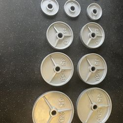 Olympic Weights Set - Cast Iron (Deep Dish)