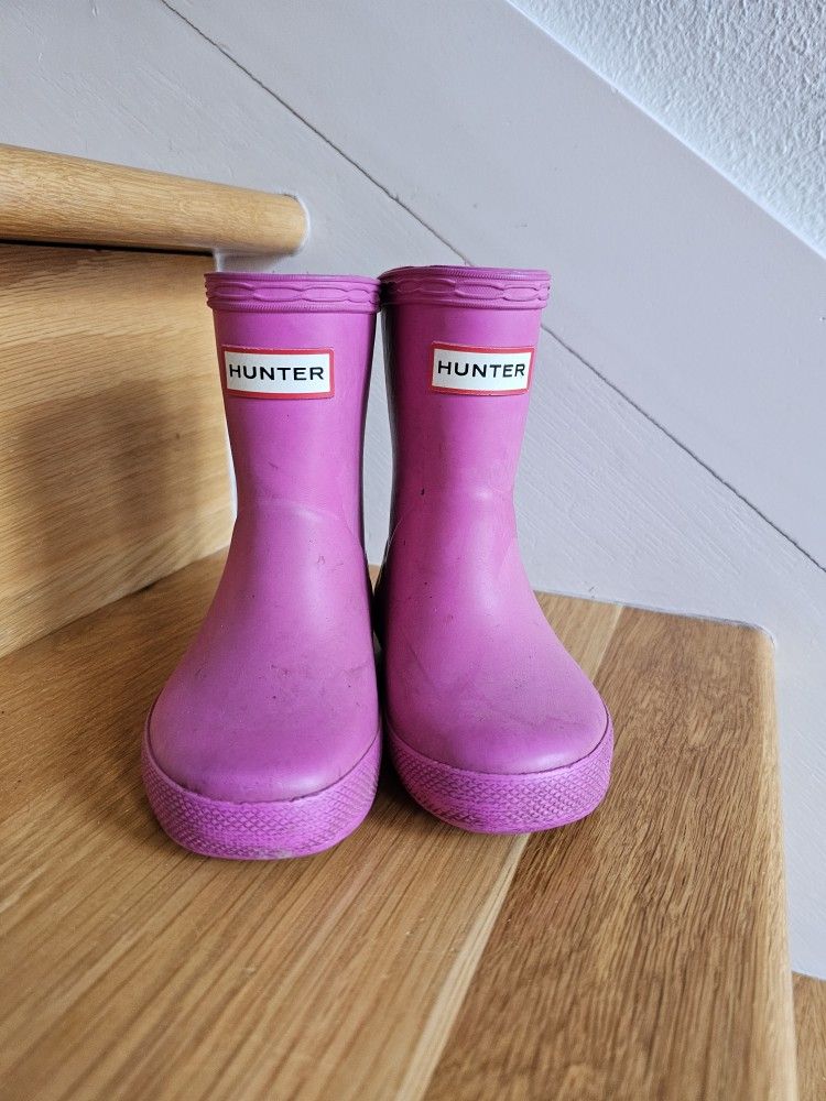 Pink Toddler HUNTER Boots