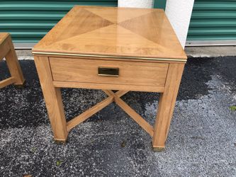 Coffee table and end tables