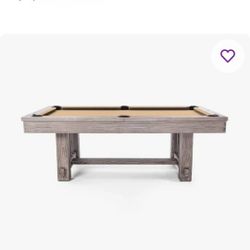 Spencer Marston Cheyenne Dining Pool Table With Benches