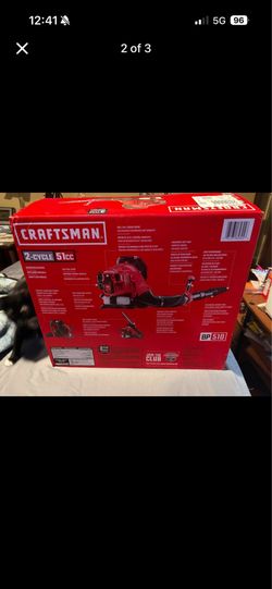Craftsman backpack blower