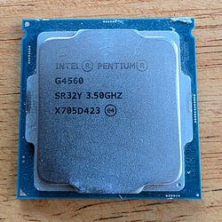 Intel Pentium G4560 3.5GHz Socket 1151 CPU _ CPU only