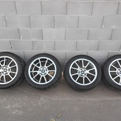 99-04 Mustang FR500 Chrome Wheels 17x10.5 Toyo Proxes TQ 315/35/17 Rear & 17x9 Front Nitto NT555 275/40/17 Front