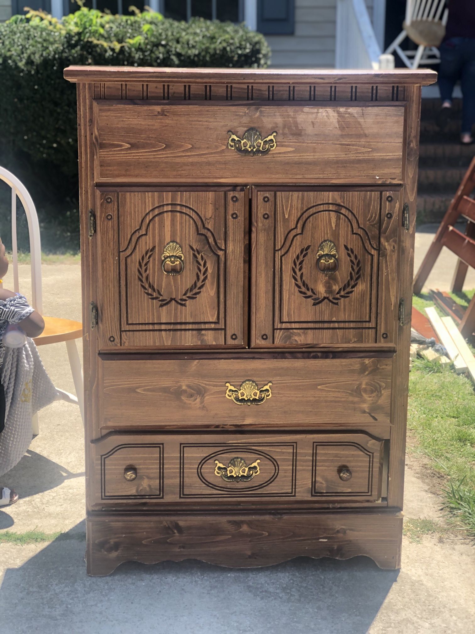 Wooden Dresser $25