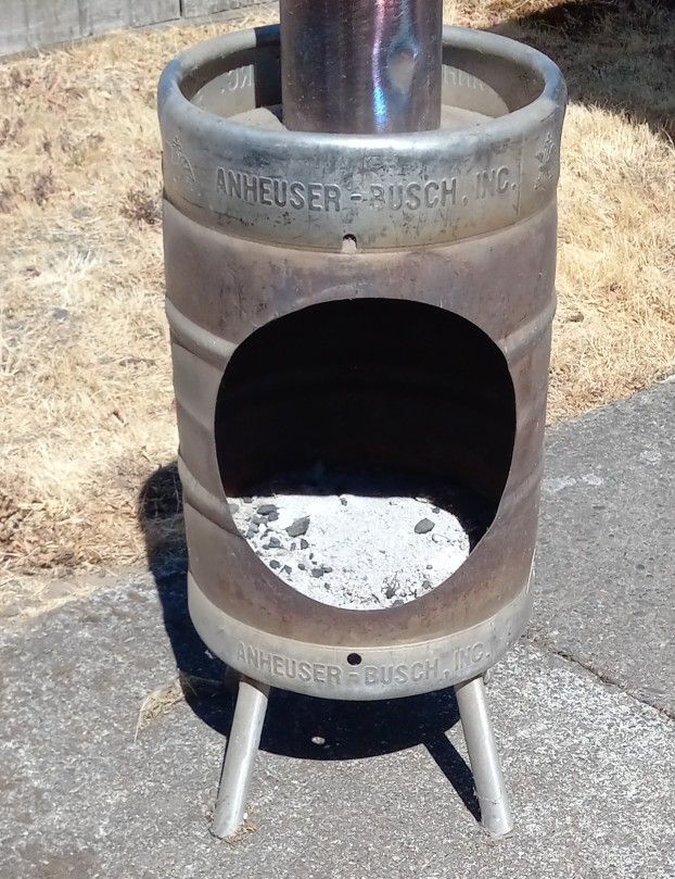 Keg Fireplace