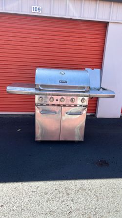 Kenmore BBQ Propane Gas Grill-5 Burners with Side Burner