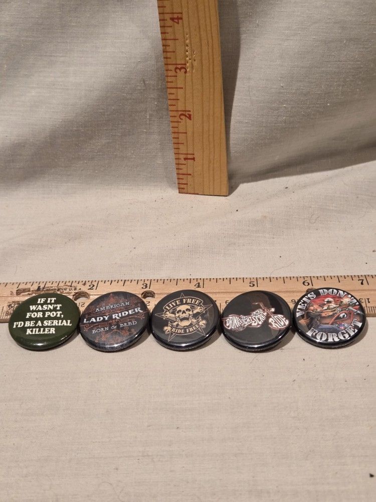 Collectable Pins--lot of 5 from 2010