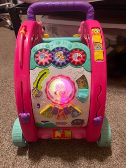 Baby walker pink $40