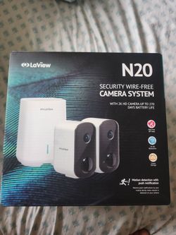Laview N20 Security Wire-Frew Camera System 
