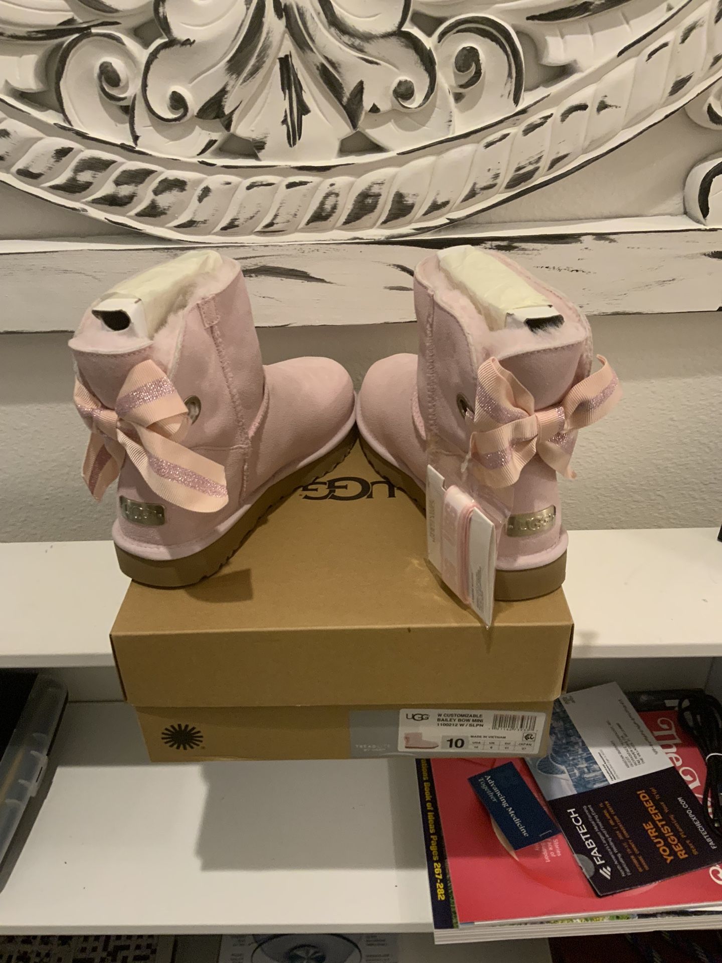 New Ugg womens Boots mini bailey bow 1100212 Extra Customizable Bow