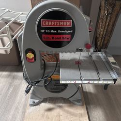 Craftsman 9 “ 1/2 Inch Hp 1/3 In Bandsaw