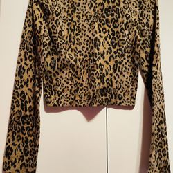 Leapord Print Casual Shirt 