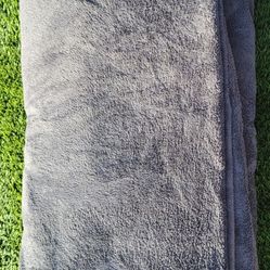 King Gray Bed Soft Blanket