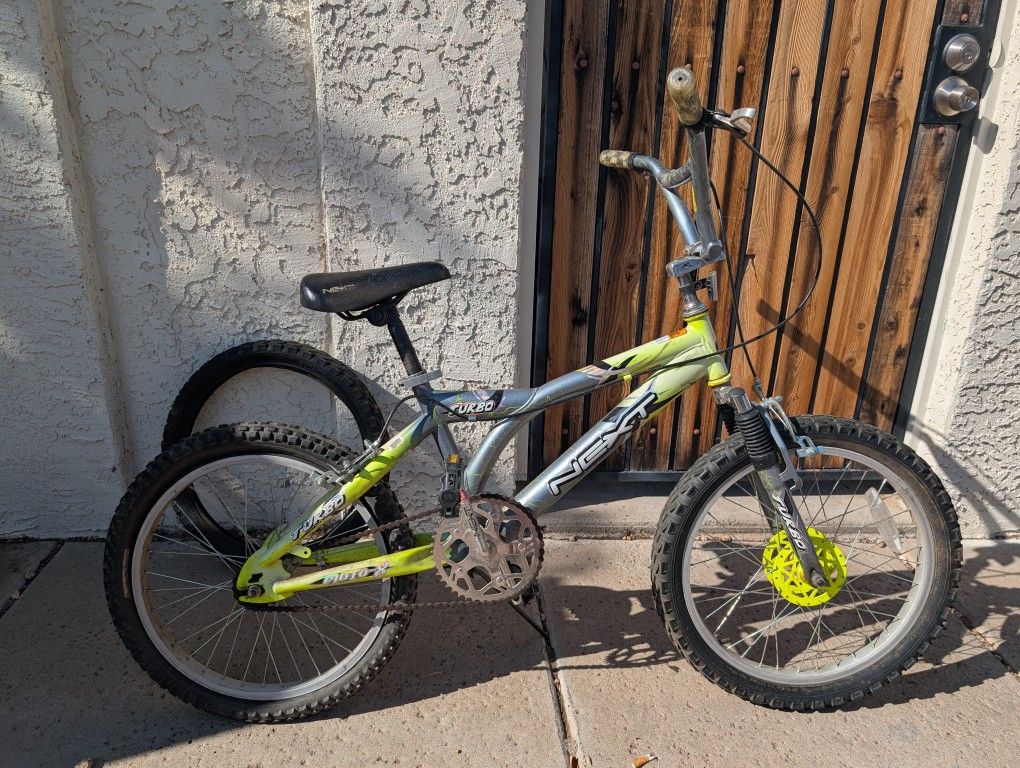 Kids 20 Inch Bike With Shocks
