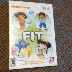 Nickelodeon Fit (Nintendo Wii, 2010) Fun Kids Video Game CIB 