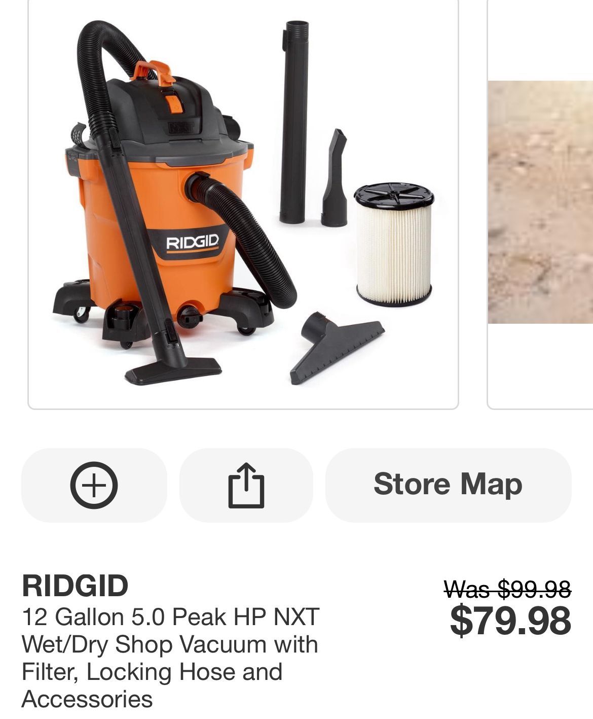 RIGID 12 Gallon Shop Vac