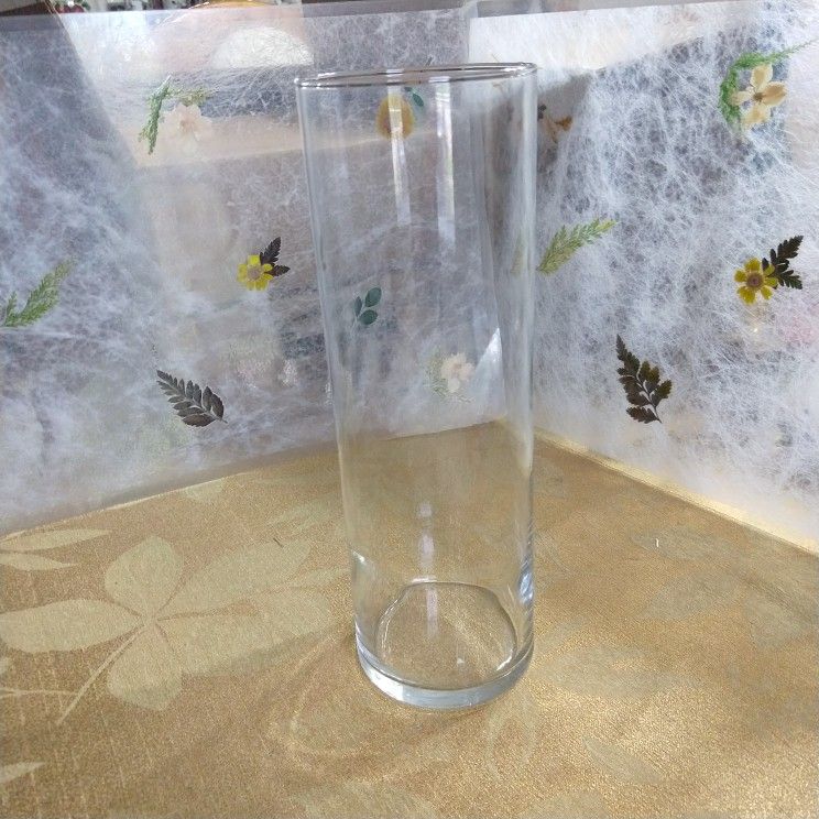 Vase, Cylinder , 10.5 inch