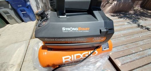 Ridgid 2000psi 4.5 Gal  Quiet Compressor 