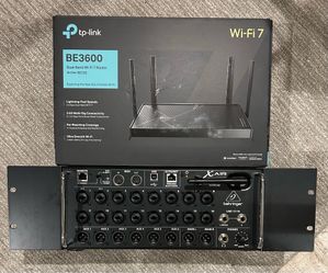 Behringer xr 18 and Router
