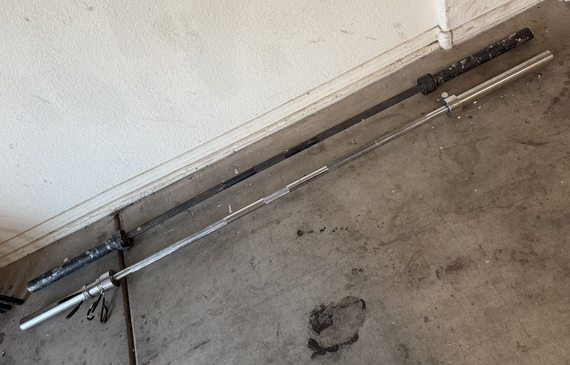 Two Olympic 7 Ft Barbells