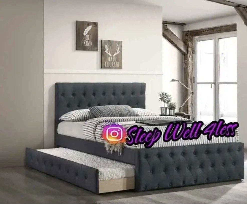 NEW  TWIN OVER TWIN BED FRAME AND MATTRESSES 