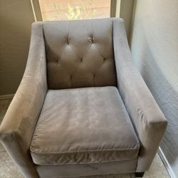 2 Light Brown Chairs