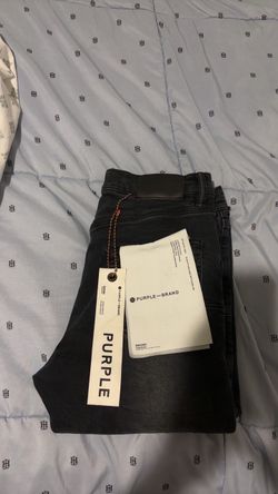 Black Purple Jeans Size 29