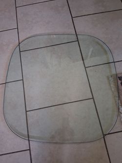 Cristal cuadrado, 27.5"×27.5", grosor 1/2"