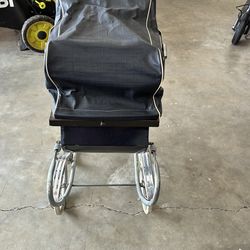 1950 good condition stroller with baby