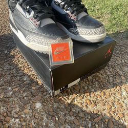 Jordan 3 Black Cement Size 11