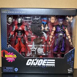 GI Joe Classified Slice and Dice 2 Pack