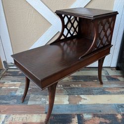 2 Step Chairside End Table, Coffee Table, Night Stand