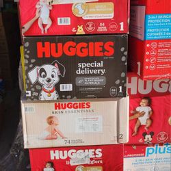 Huggies 1,2 $20 Each Box. PRICE IS FIRM 