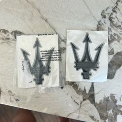 Maserati Black Emblems