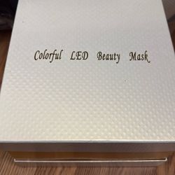colorful LED beauty mask