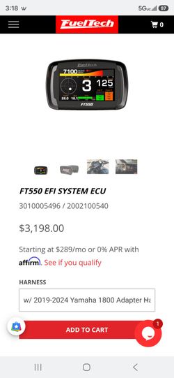 Fueltech ft550 + yamaha 1800 harness