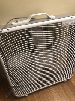 3 Speed box fan