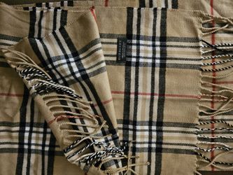 Burberry Extra Wide Cashmere Scarf 